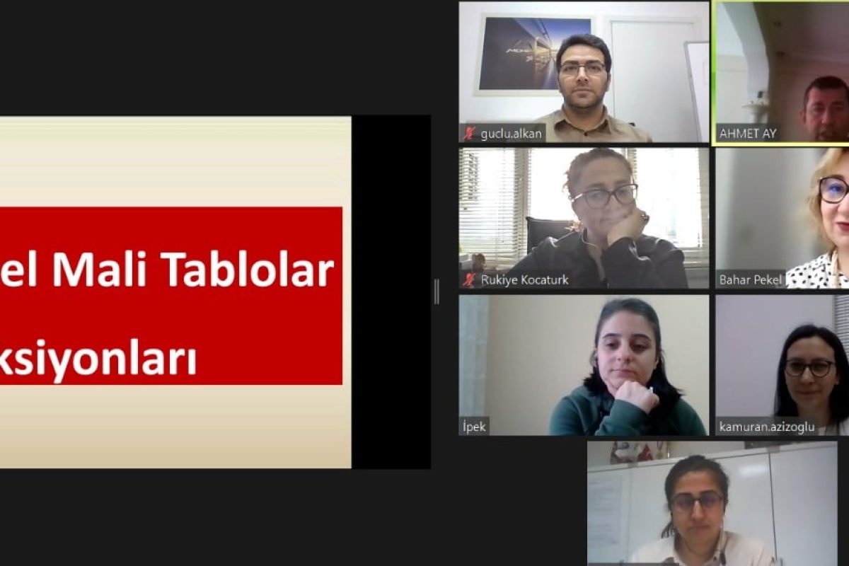 “Mali Tablo Okuma ve Excel Uygulamaları” seminerimizi başarı ile tamamladık katılımcılarımıza teşekkür ederiz.